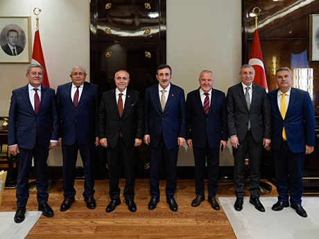 Cumhurbaşkanı Yardımcısı Cevdet Yılmaz’a ziyaret